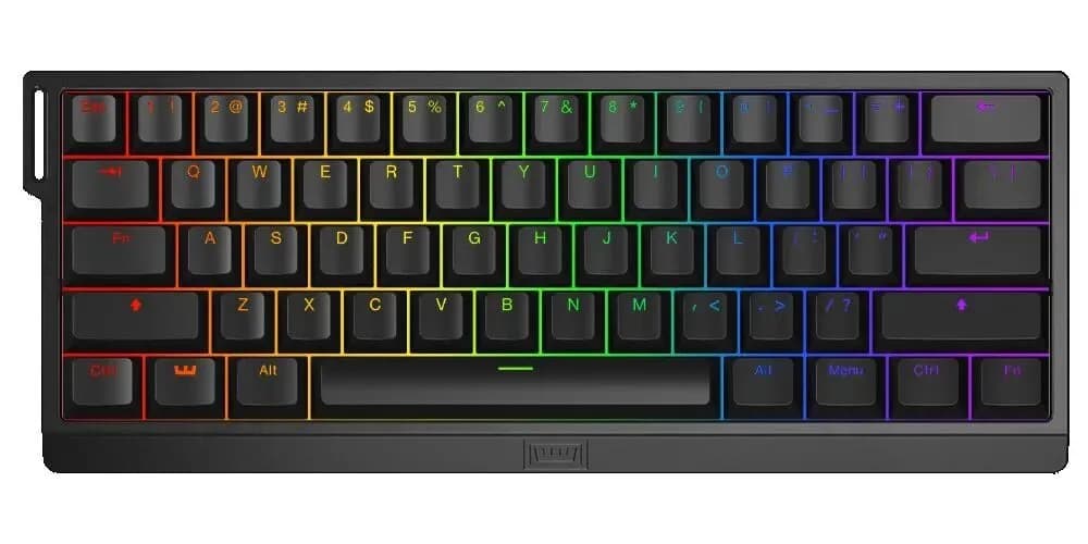 Wooting 60 HE+ Black, ANSI