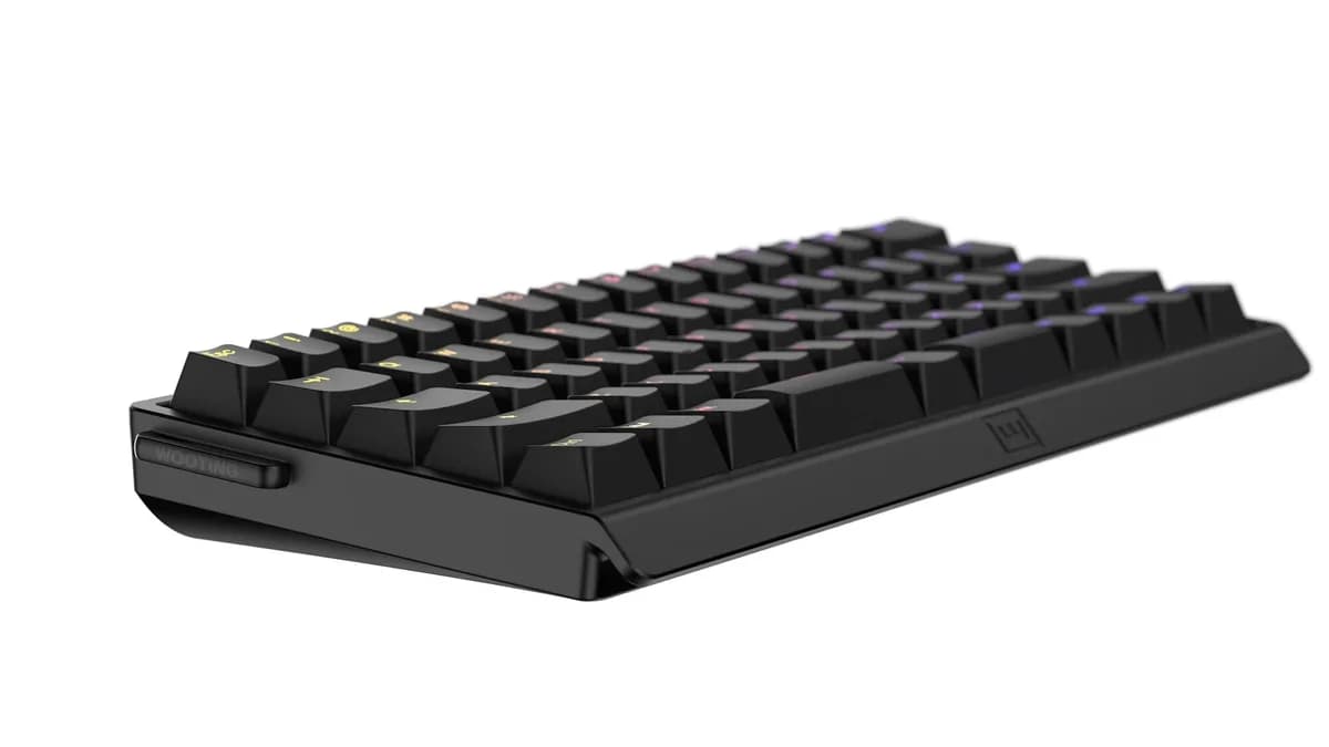 Wooting 60 HE V2 Black Aluminium, SPLIT